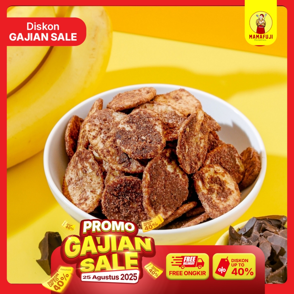 

Mamafuji - Keripik Pisang Coklat