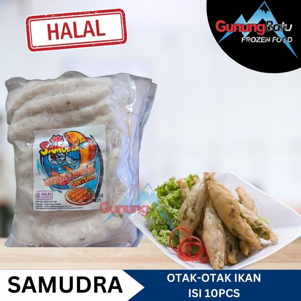 

SAMUDRA OTAK-OTAK IKAN KHAS BANDUNG ISI 10PCS HALAL