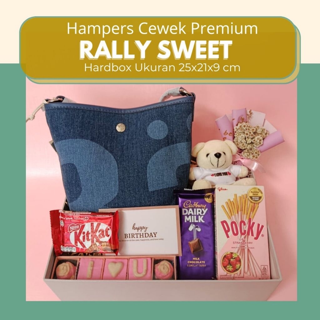 

Hampers Kado Ultah Cewek Ulang Tahun Anniversary Hadiah Pacar Cewe Hamper Birthday Rally Sweet by Hapunni