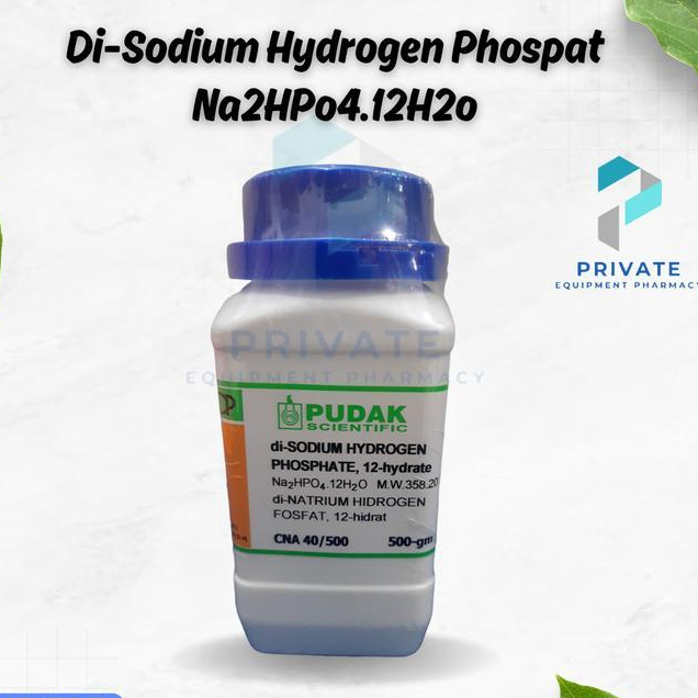 Dinatrium Hidrogen Fosfat / Disodium Hydrogen Phosphate / Na2HPO4 PUDAK ecer 1 gram