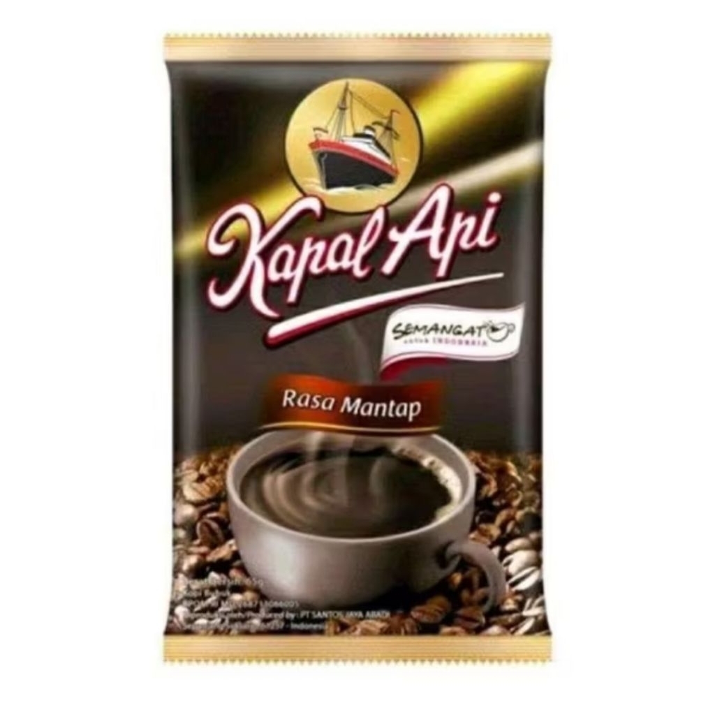 

Kopi Kapal Api Rasa MANTAP 1 Renceng isi 10 Pcs @60gr