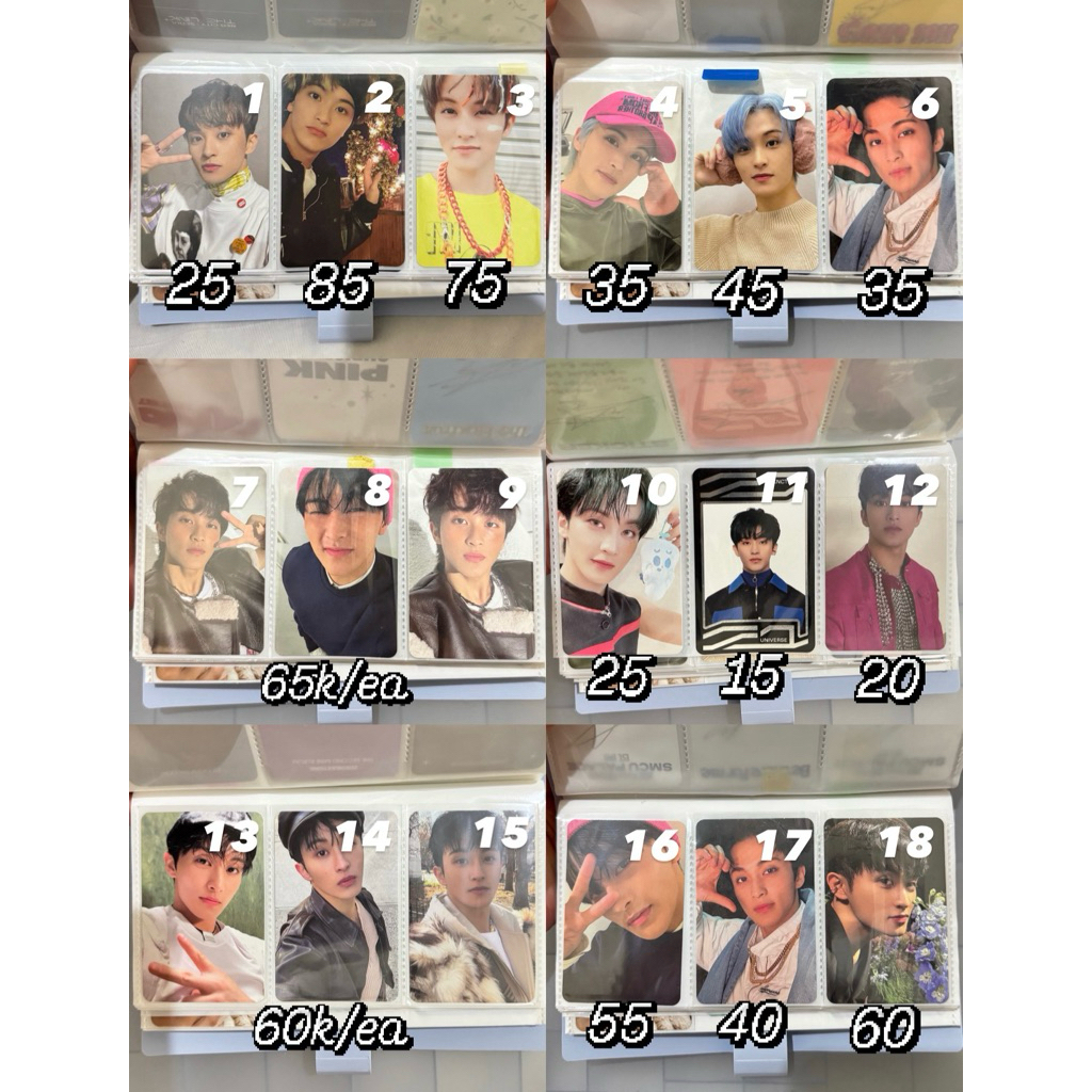 photocard pc mark nct 127 dream the firstfruit [READ DESCRIPTION]