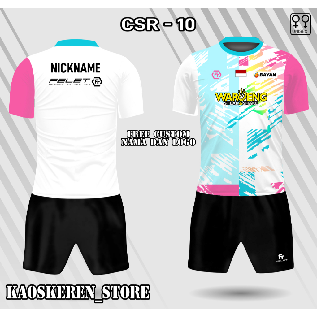 jersey setelan badminton china open 2025 baju bulutangkis china open kaos badminton free custom