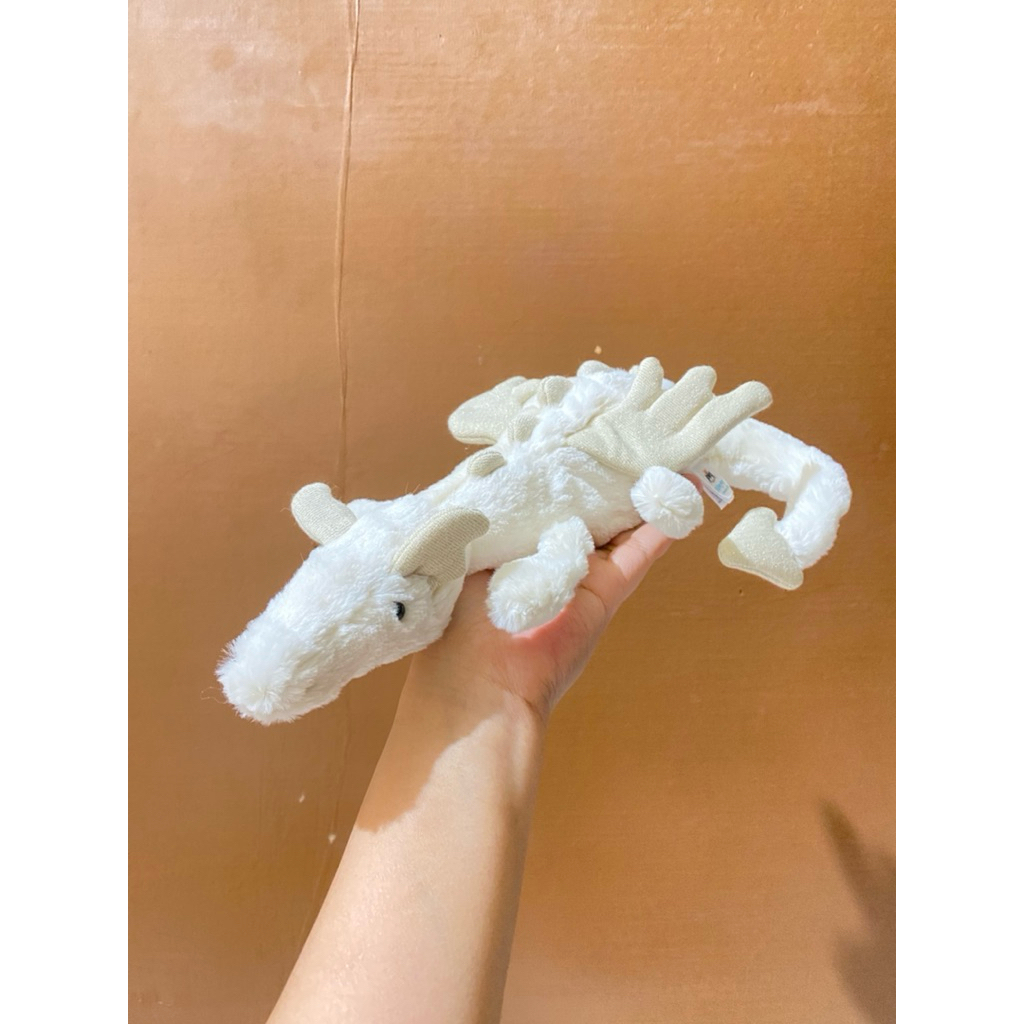 Boneka Karakter Snow Dragon Jellycattt size 30cm Original / Boneka Snow Dragon / Boneka Jellycattt N