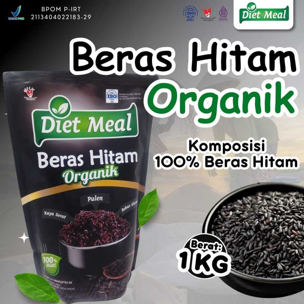 

Dietmeal Beras Hitam Organik Pulen Kemasan 1KG