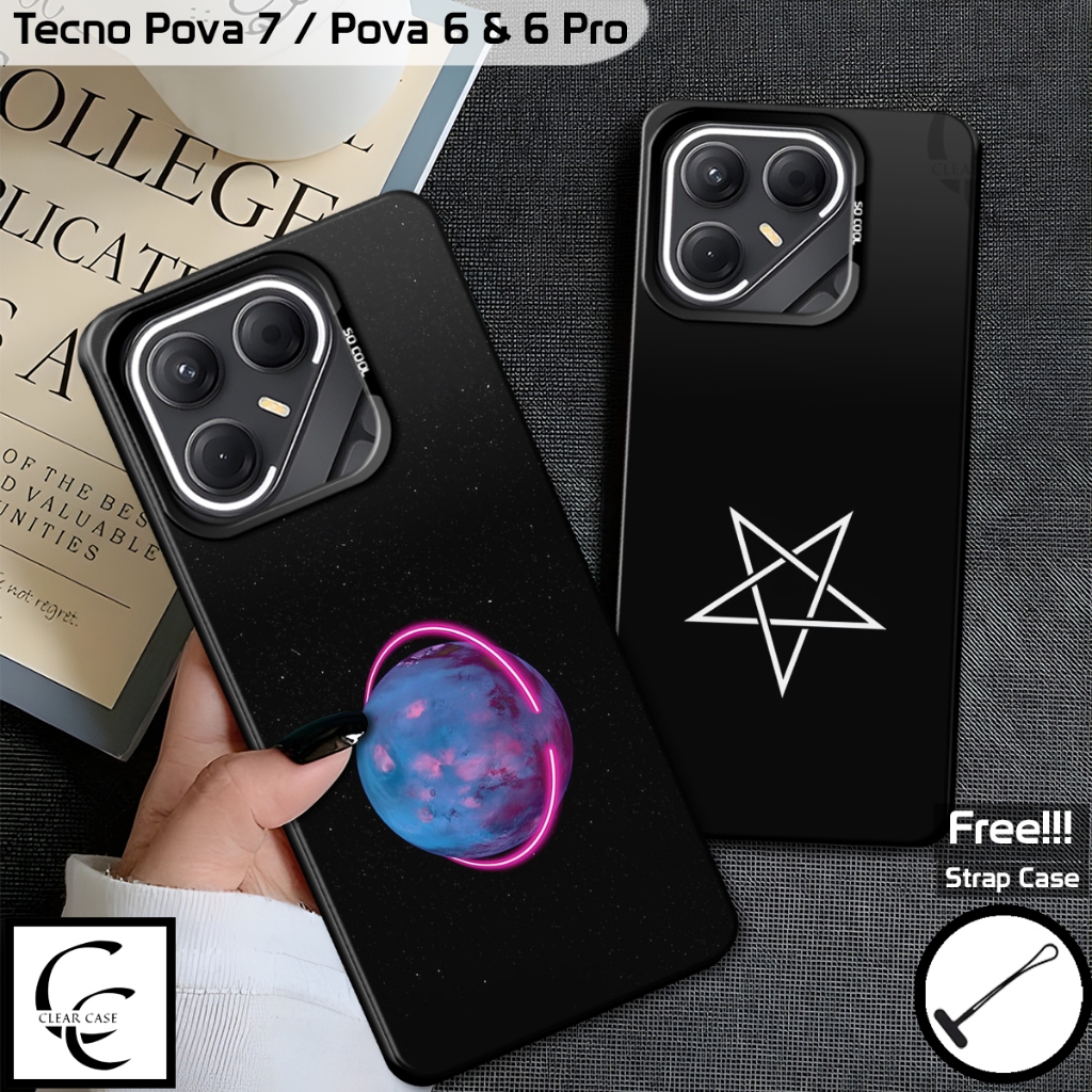 Casing So Cool Tecno Pova 7 Terbaru 2025 | SoftCase HP Tecno Pova 7 | Tecno Pova 6 & Tecno Pova 6 Pr