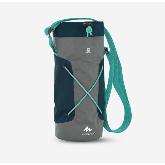 QUECHUA Tas Selempang Untuk Botol Minum Hiking Mudah Dibawa