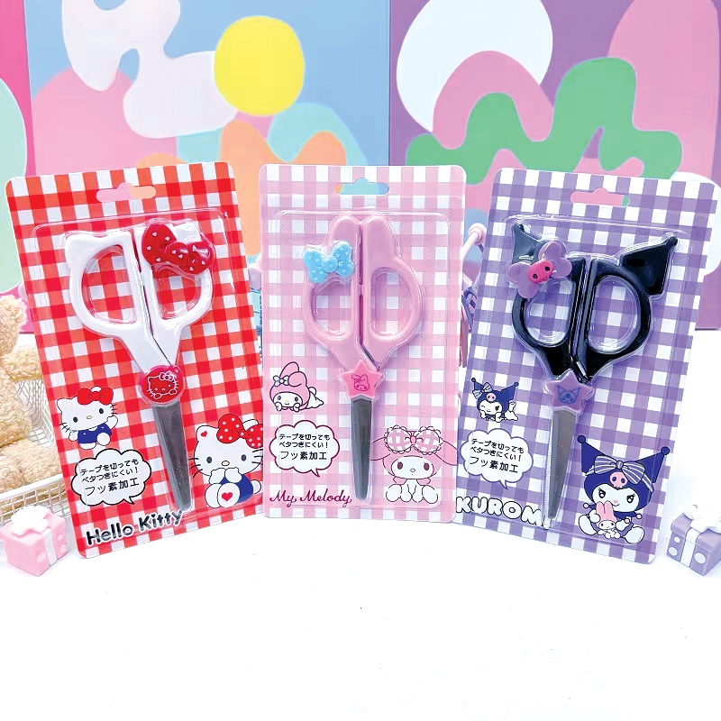 

BB Gunting Stainless Steel motif kepala karakter SANRI*