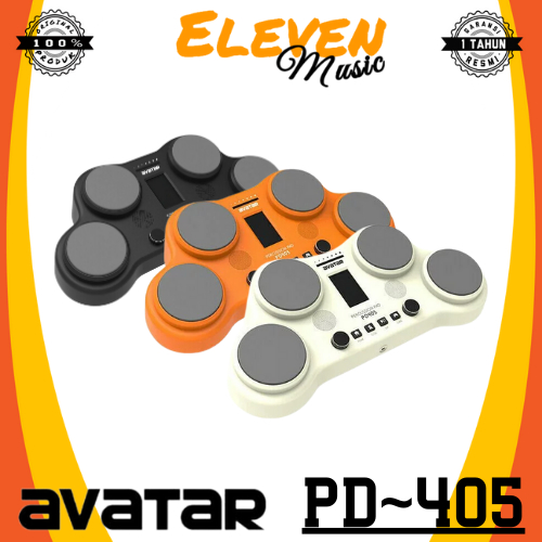 Avatar PD405 Electric Percussion Digital Silicon Drum Pad AVATAR PD-405 Pad Drum