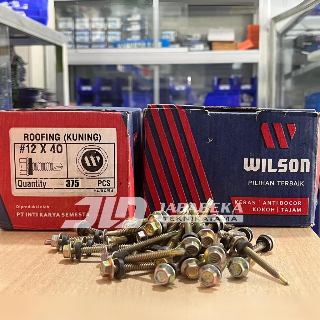 Sekrup Roofing HEX / SDS #12X40 Sekrup Atap Baja Ringan 12x40 (4 cm)