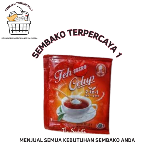 SOSRO TEH CELUP RENCENG ISI 10 SACHET