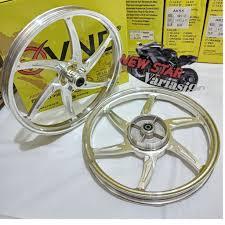 VELG VND RACING ORIGINAL SIX STAR V2 PALANG 6 140X17 & 160X17 JUPITER Z MX OLD FIZR VEGA ZR