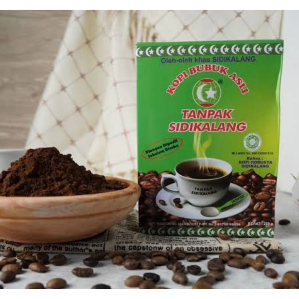 

Tanpak Sidikalang Kopi Bubuk Robusta Asli 100 Grm Halal Dengan Kualitas Asli dari Sidikalang Coffee