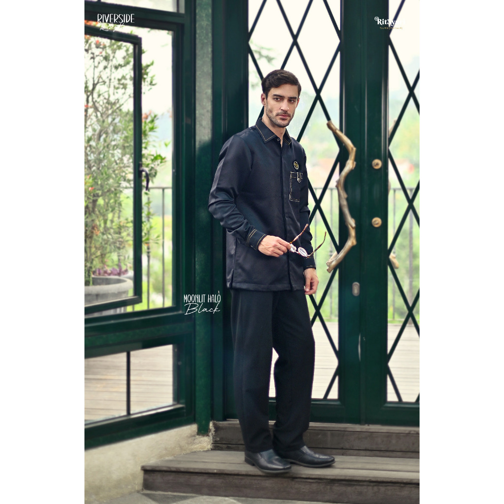 PO KEMEJA MOONLIT HALO “RIVERSIDE RHYTHM” SEASON 1  By Ritz Syari
