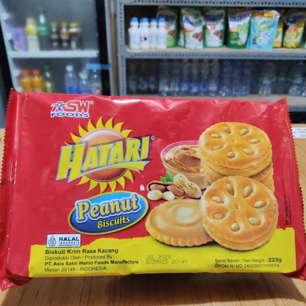 

Hatari biskuit krim kacang 120g & 225gr