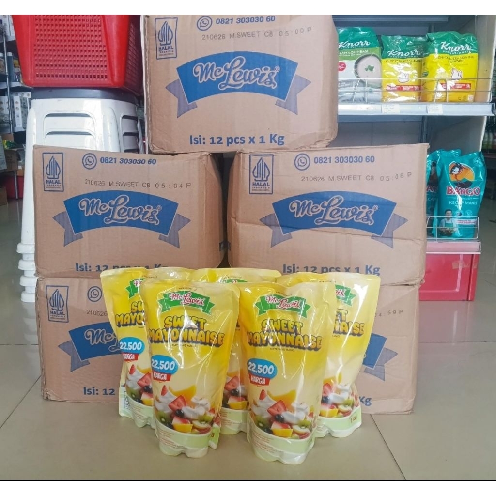 

mc Lewis sweet mayonnaise 1kg pouch