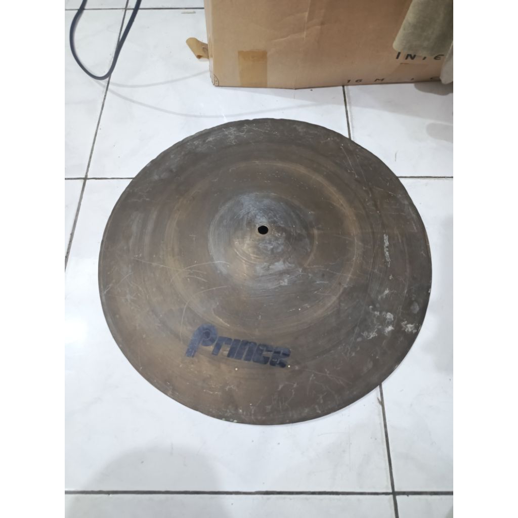 Cymbal drum ride prince 18"