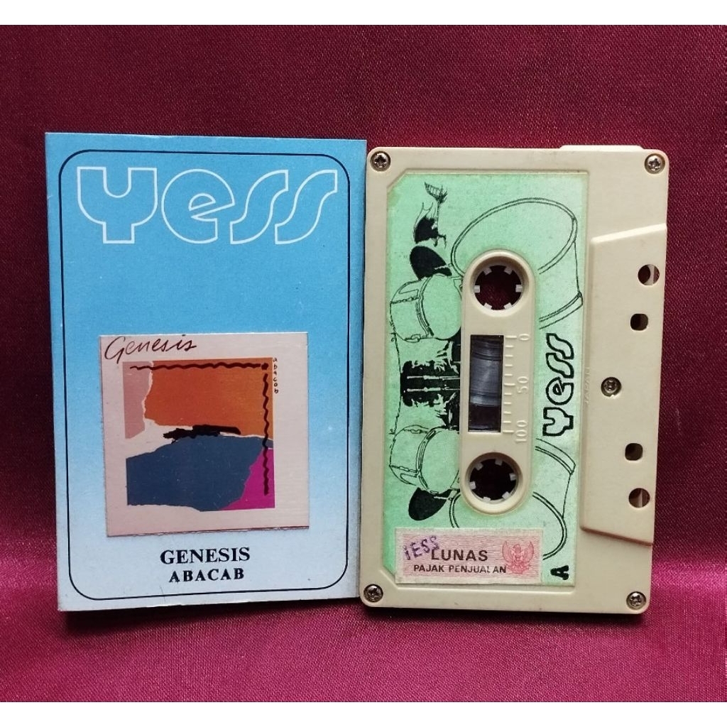 Kaset Genesis rekaman YESS album Abacab