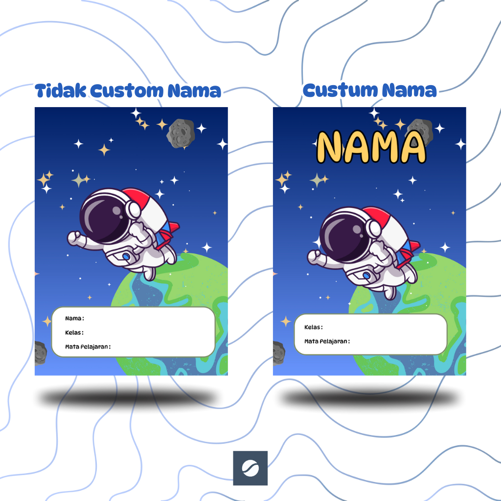 

Buku Tulis Custom / Buku Tulis Lucu / Buku Tulis Anak