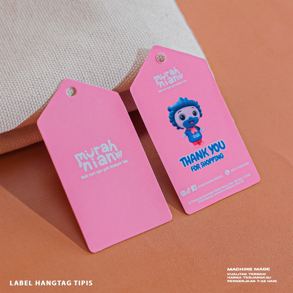 

Label hangtag kertas ivory Label baju kertas Label hangtag custom Label hangtag tebal