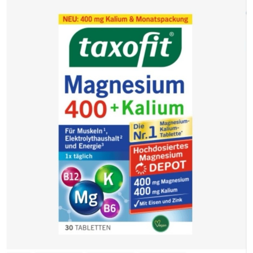 Taxofit Magnesium 400+ Kalium