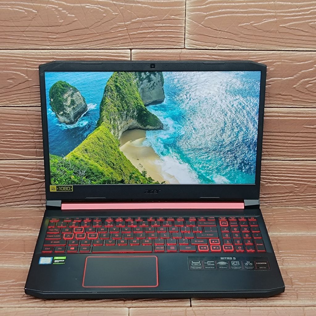 Laptop Acer NITRO 5 GAMING AN515-54 Intel Core i5-9300H RAM 8GB SSD 256GB GTX 1050