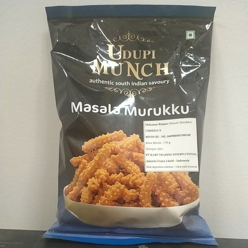 

Udupi Munch Masala Murukku @170gr