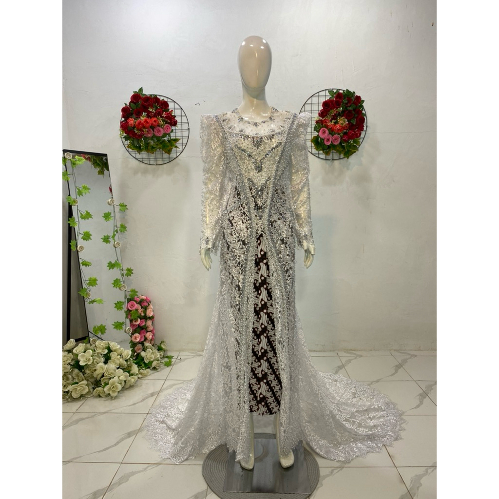 KEBAYA AKAD EKOR LEBAR JUMBO PREMIUM