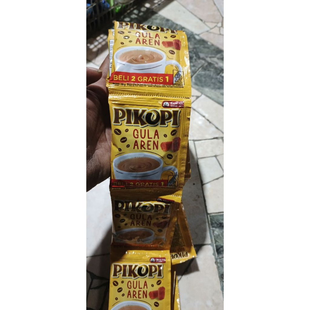 

pikopi gula aren per renceng isi 15 sachet