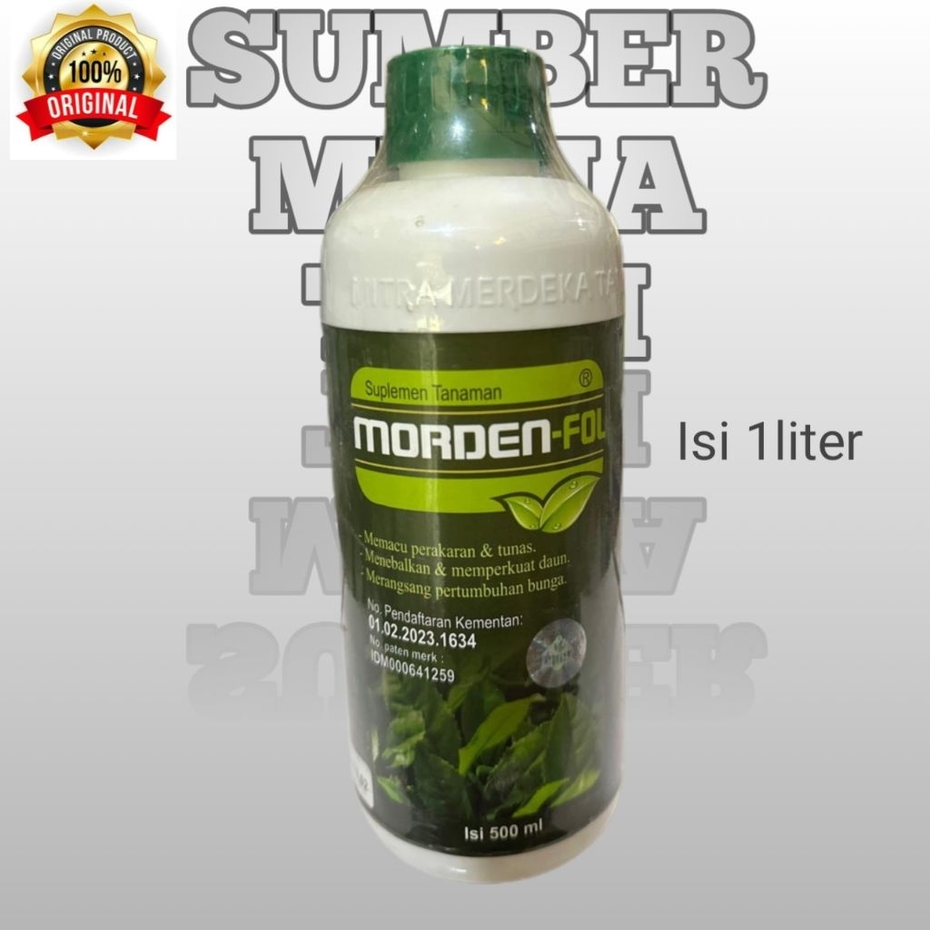 Suplemen Tanaman Morden-Fol 1Liter | Pupuk Suplemen Tanaman