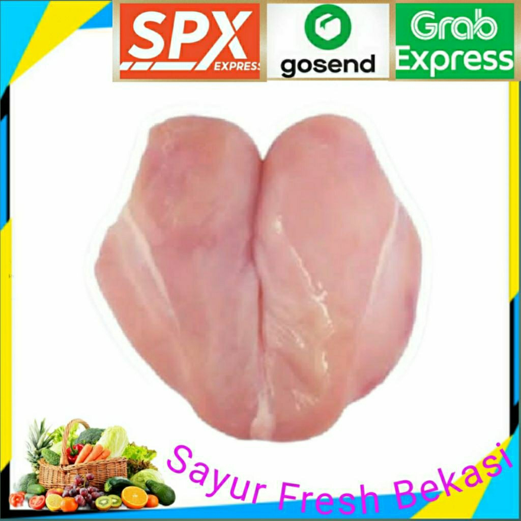 

Dada Ayam Fillet 200gr.