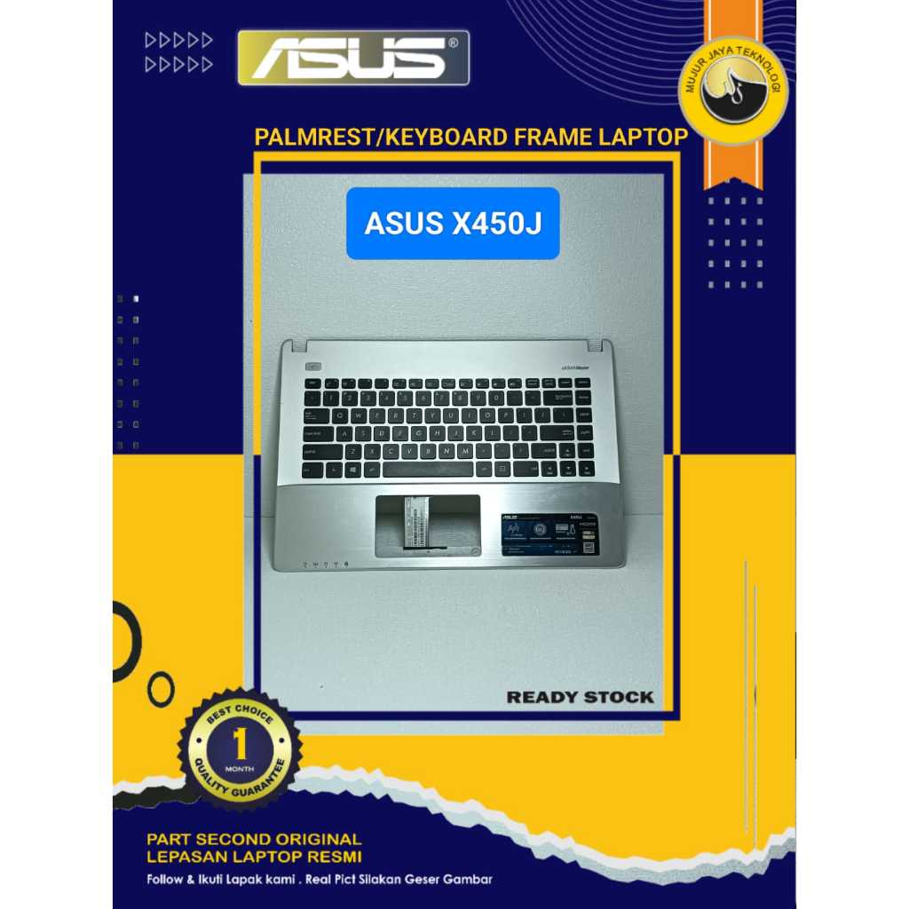 Palmrest  Keyboard Frame Top Case Asus X450 X450JB X450JF X450JN X450L Aluminium Keyboard Gambling