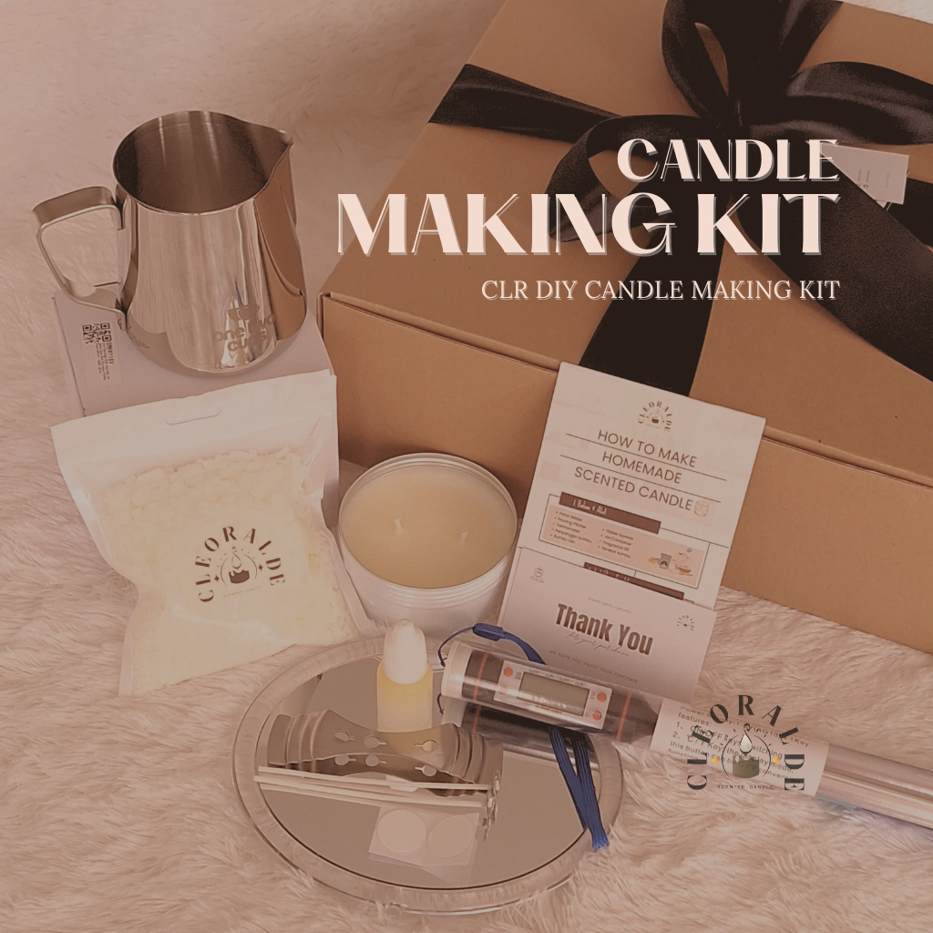 CLR DIY CANDLE MAKING KIT // CANDLE DIY // LILIN // BAHAN // KIT