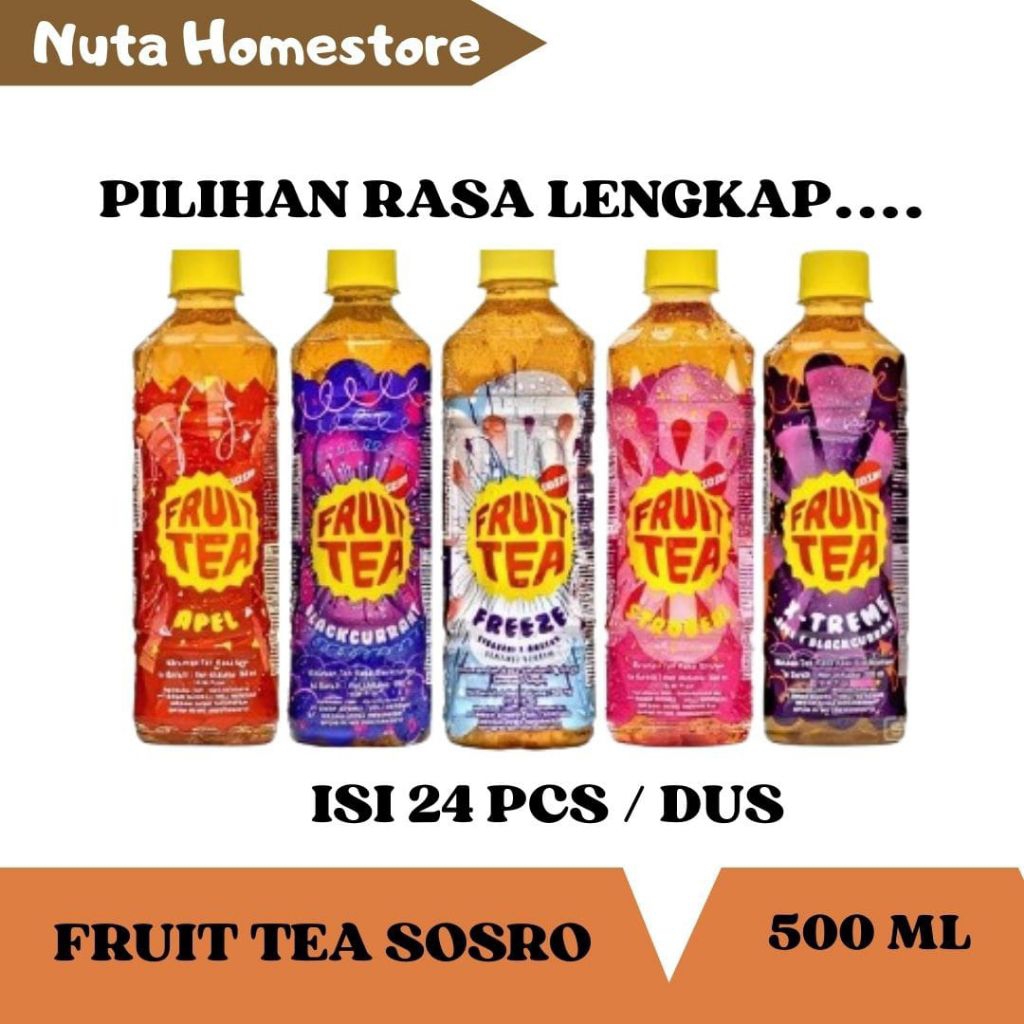

Fruit Tea 500ml isi 24