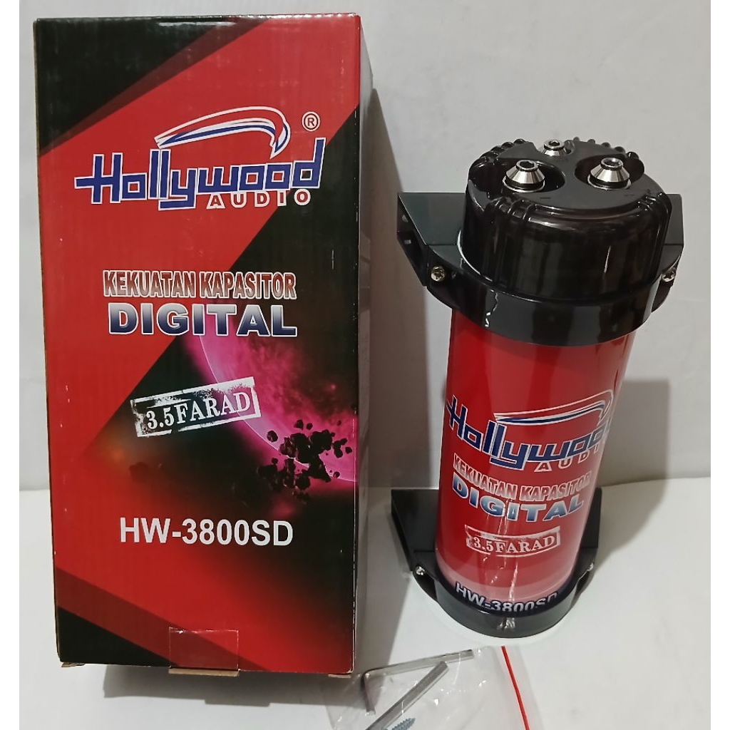 kapasitor bank hollywood Hw-3800sd kapasitor 3.5farad
