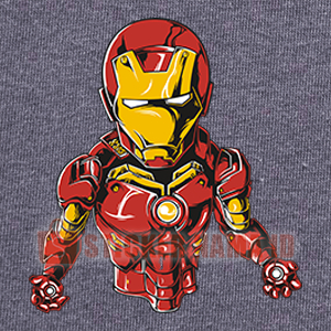 

Sticker Sablon Iron Man Untuk Baju dan Media Kain lainnya
