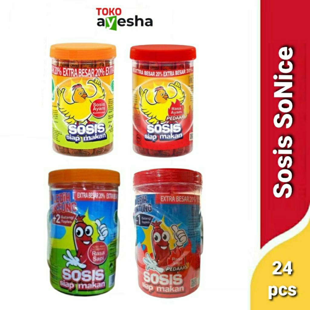 

Sosis Sonice Siap Makan isi 24 pcs