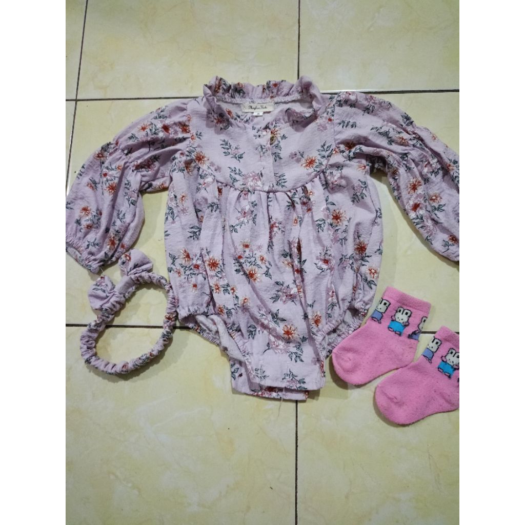 romper bayi preloved