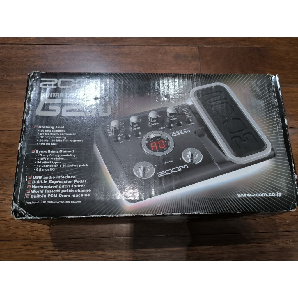 ZOOM EFEK GITAR G2.1U