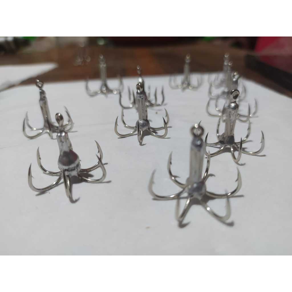 Kail Pancing Garong 6 Mata Super Tajam Anti Karat