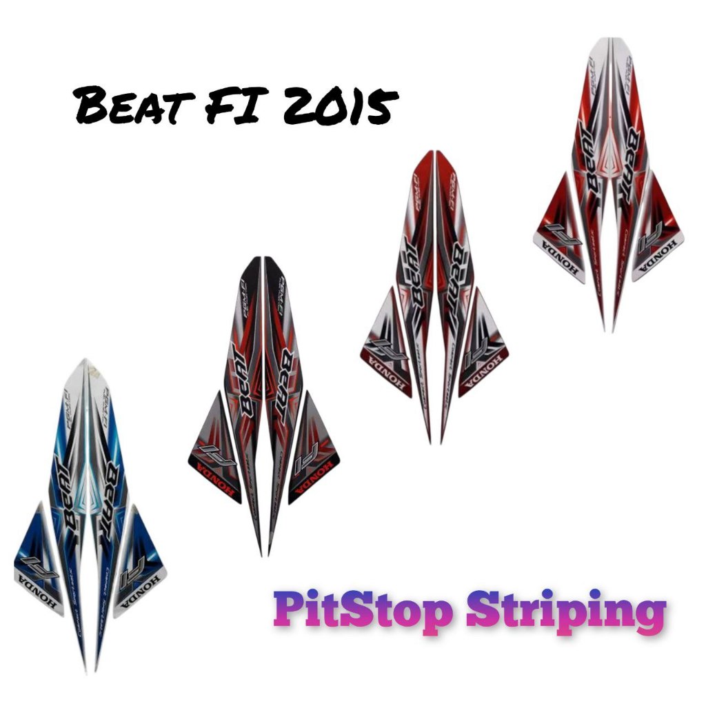 STRIPING MOTOR / STIKER MOTOR / LIST BODY MOTOR BEAT FI 2015