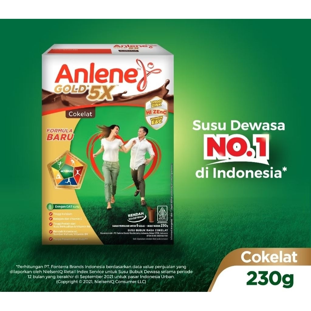 

Anlene Gold MP Choco 230g 1dus isi 24