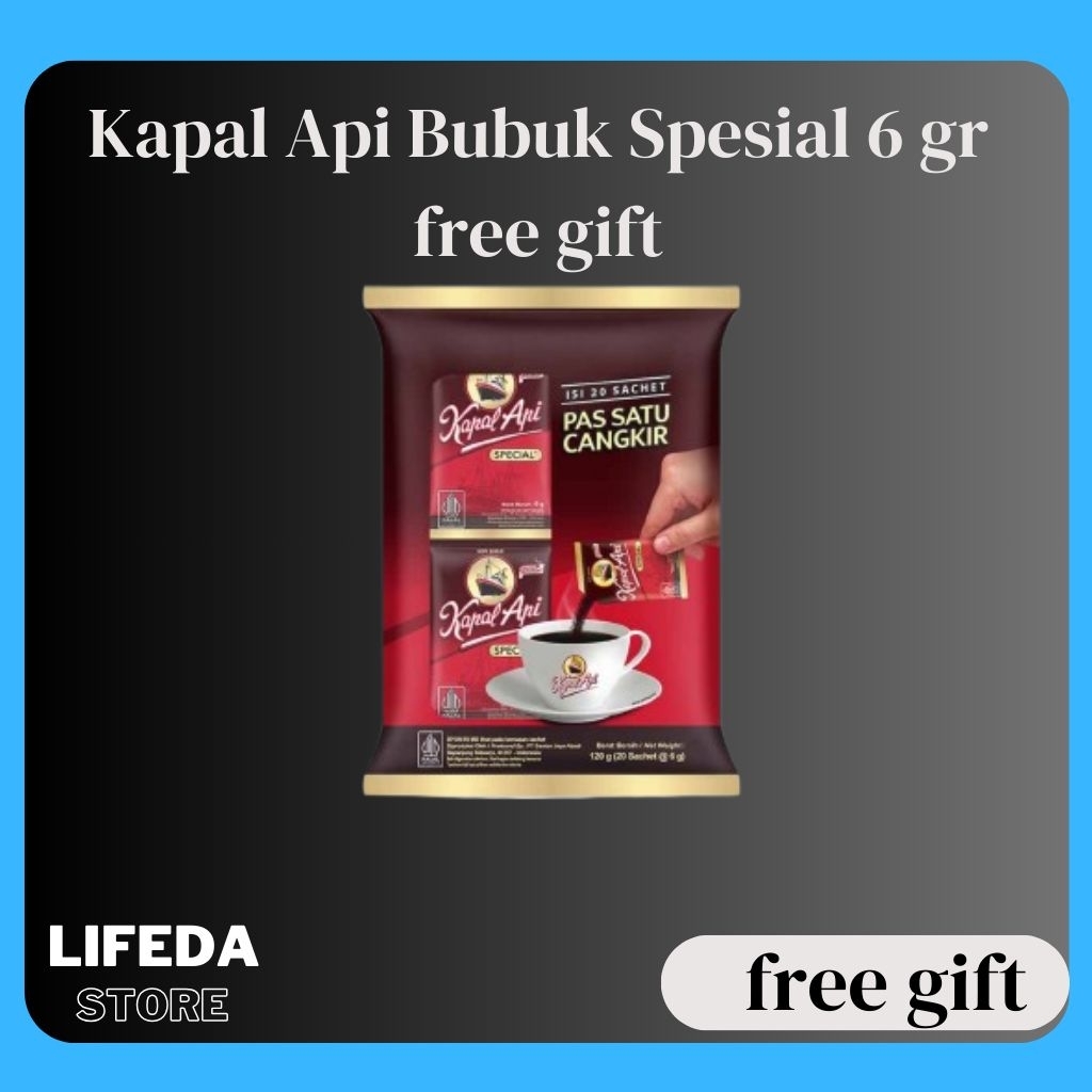 

Kapal api 6gr x1 pcs