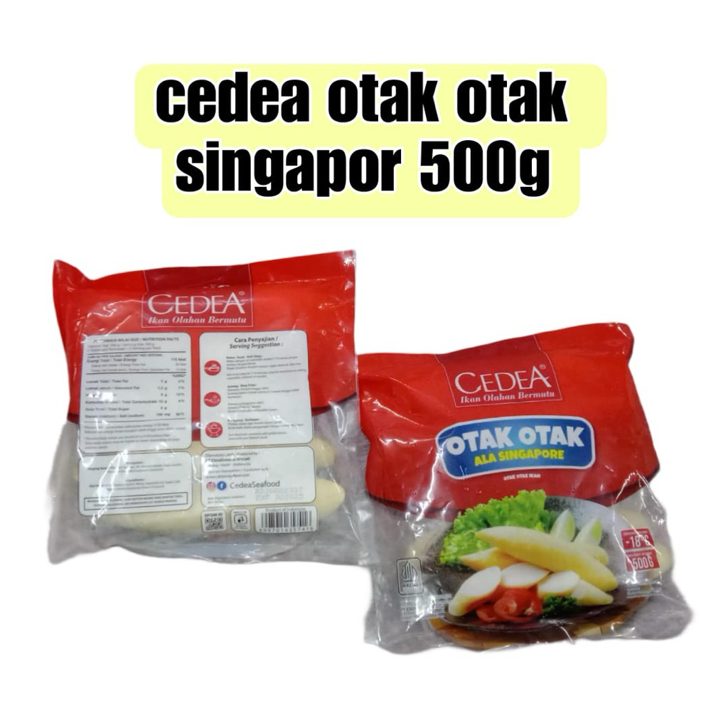 

Cedea otak-otak singapura 500gr