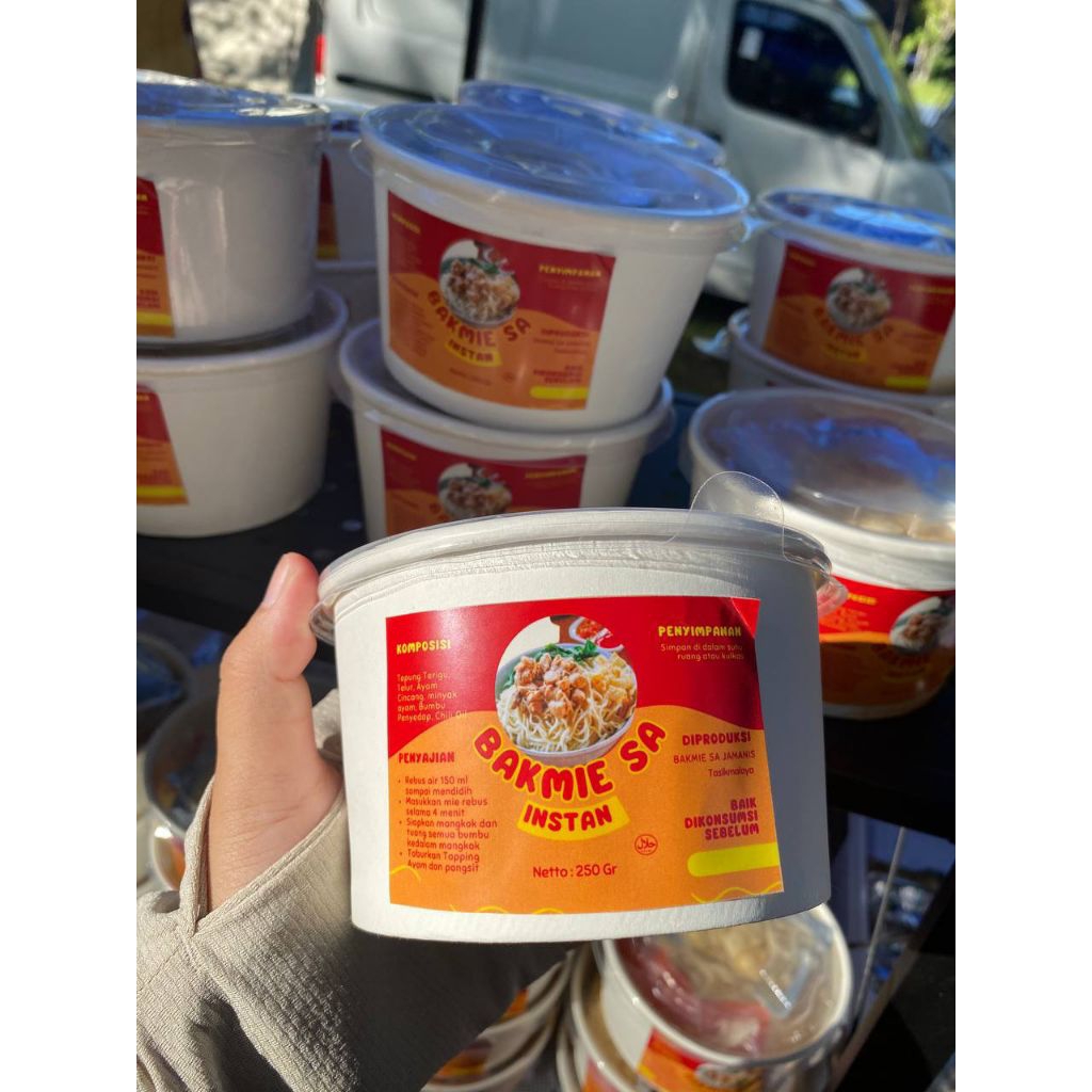 

Bakmie SA Instan - Bakmie Sehat tanpa pengawet