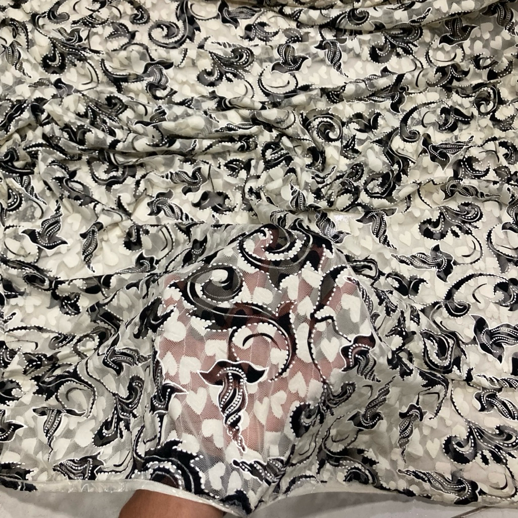 kain brokat - brukat strait / brukat stretc premium import