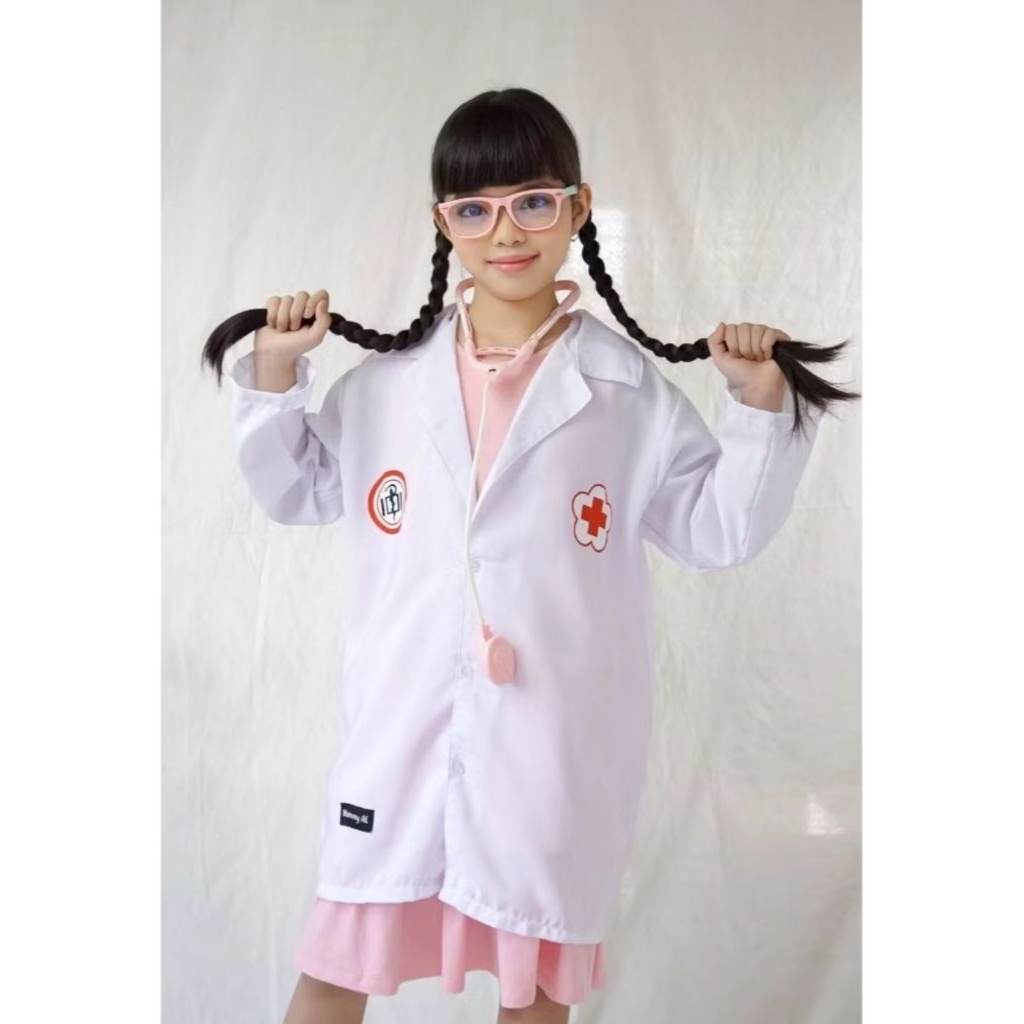 jas dokter anak 10 tahun preloved