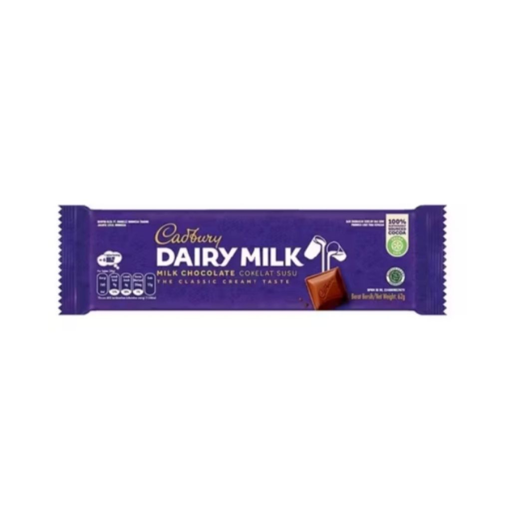 

Cadbury Dairy Milk 52gram - 62gram