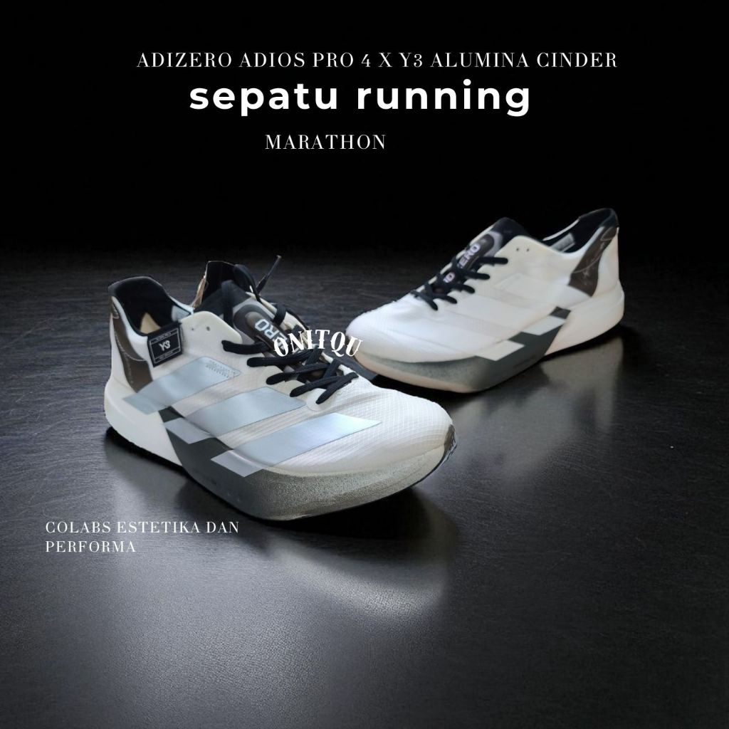 Sepatu running road pria wanita adios x y3