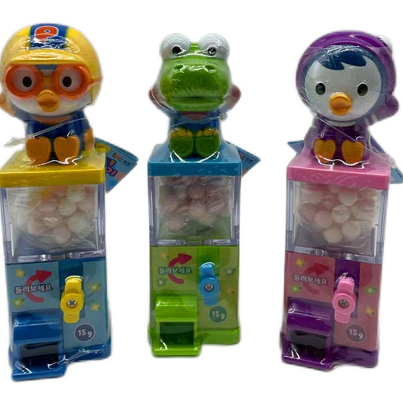 

Hemat Pororo Candy Machine Toys Dispenser Permen